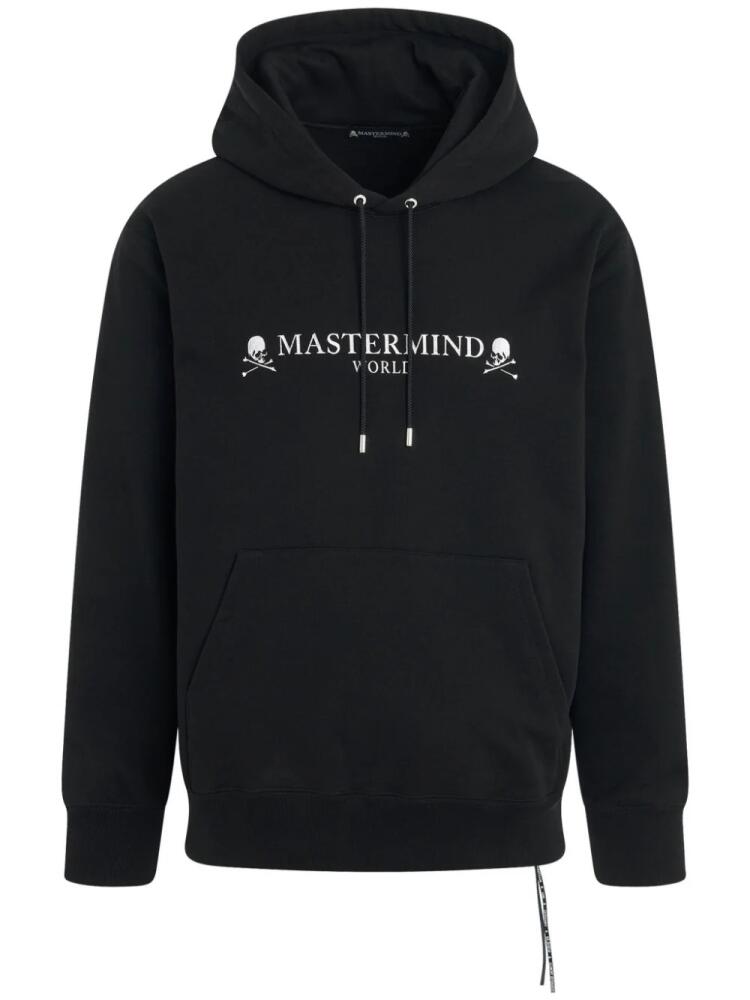 Mastermind World printed cotton hoodie - Black Cover