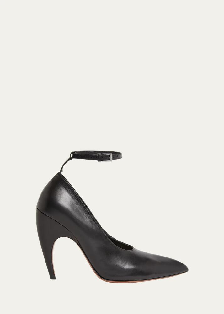 ALAIA Leather Ankle-Strap Pumps Cover