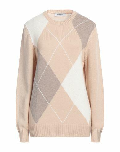 Gran Sasso Woman Sweater Beige Virgin Wool Cover