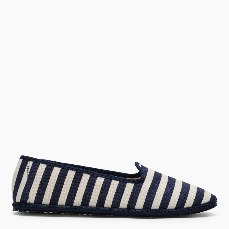 ViBi VENEZiA Blue and white striped ballerinas Cover