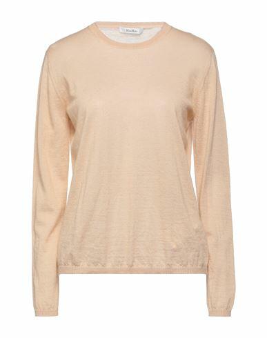 Max Mara Woman Sweater Sand Cashmere Cover