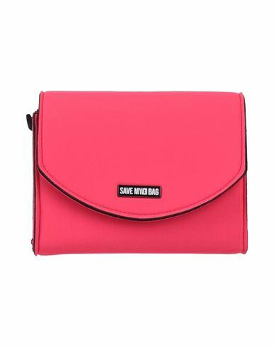 Save My Bag Woman Handbag Tomato red PEEK (Polyether - Ether - Ketone), Polyamide, Elastane Cover