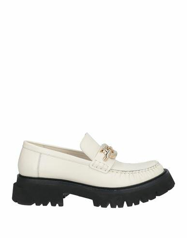 Ferragamo Woman Loafers Off white Calfskin Cover