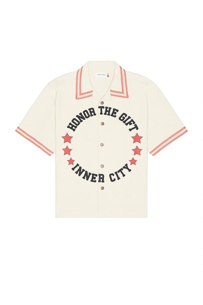 Honor The Gift A-Spring Tradition Snap Up Shirt in Cream Cover