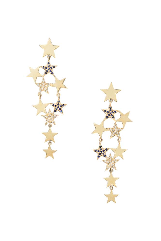 Siena Jewelry Star Earring in Metallic Gold Cover