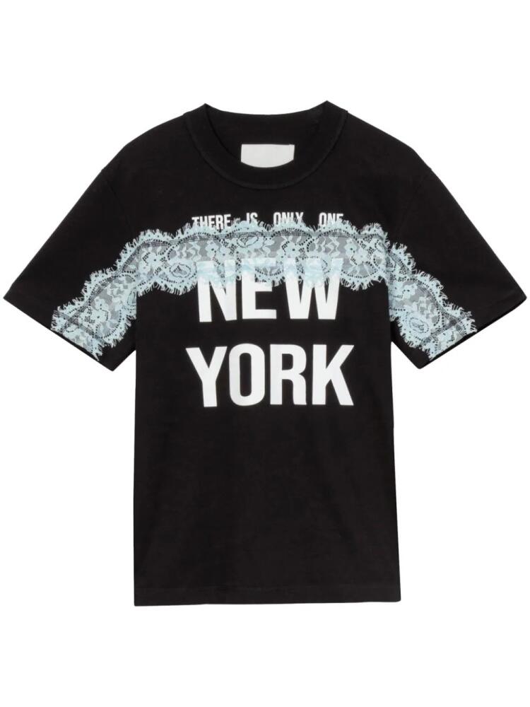 3.1 Phillip Lim There Is Only One NY cotton T-shirt - Black Cover