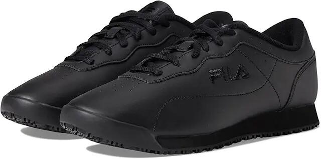 Fila Memory Viable Slip Resistant (Black) Women's Shoes Cover