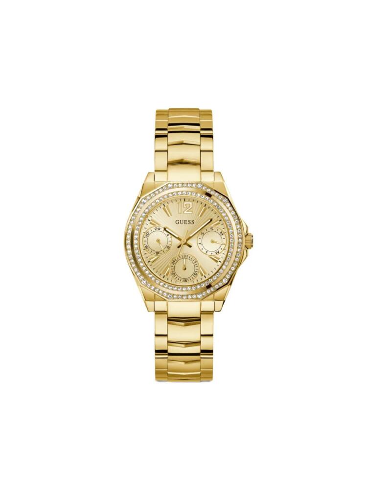 GUESS USA Crystal quartz 36mm - Gold Cover