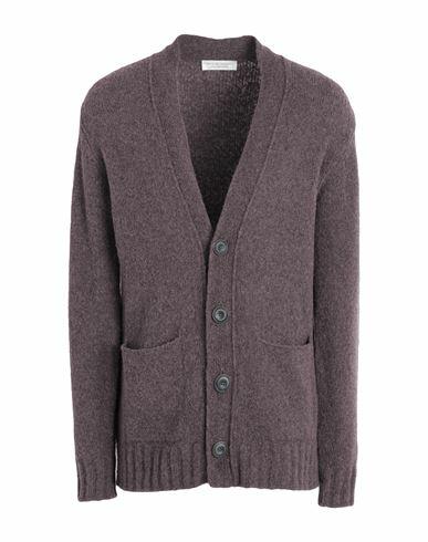 Filippo De Laurentiis Man Cardigan Light brown Merino Wool, Cashmere, Polyamide Cover