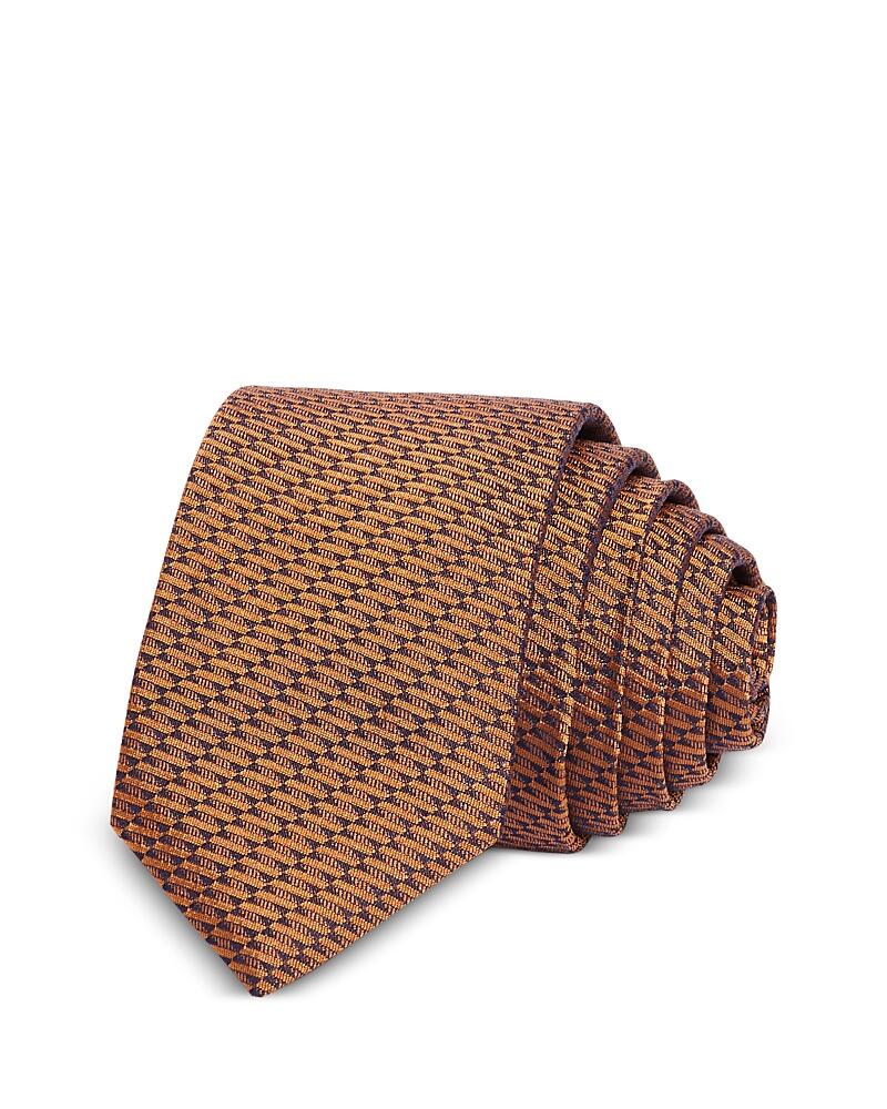 Hugo Spiral Striped Silk Skinny Tie Cover