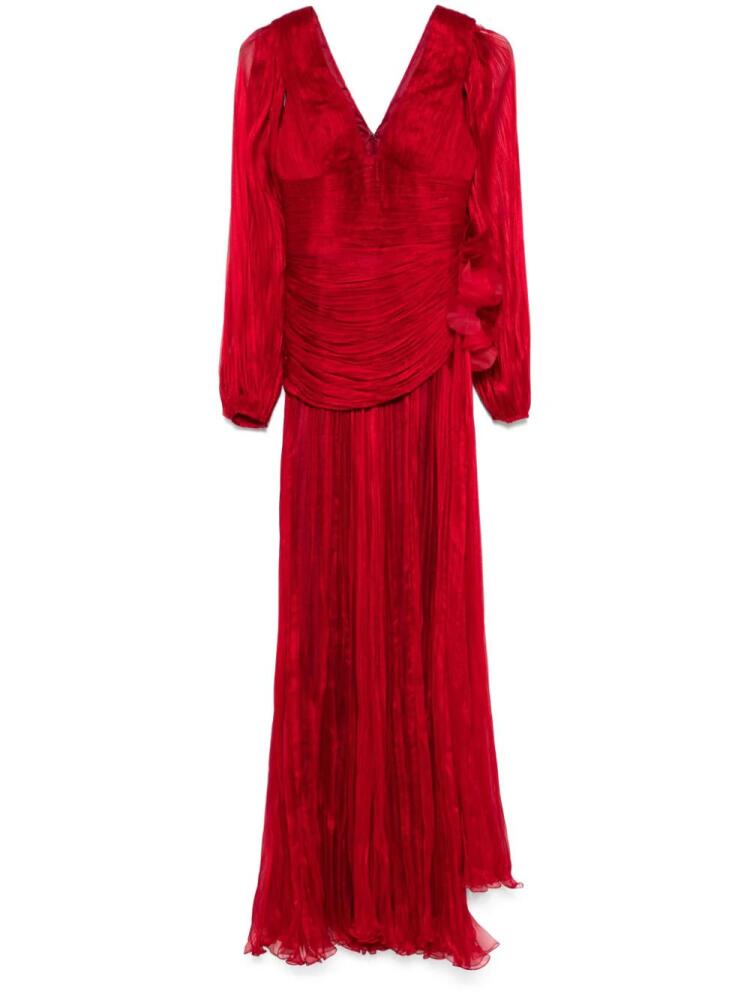 Iris Serban Lunah gown - Red Cover