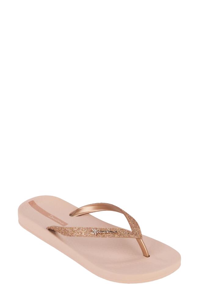 Ipanema Ana Sparkle Flip Flop in Light Pink Cover