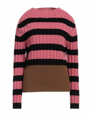 Semicouture Woman Sweater Pink Wool, Polyamide Cover