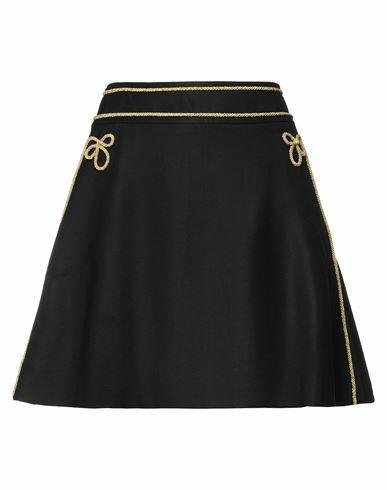 Moschino Woman Mini skirt Black Cotton, Viscose Cover