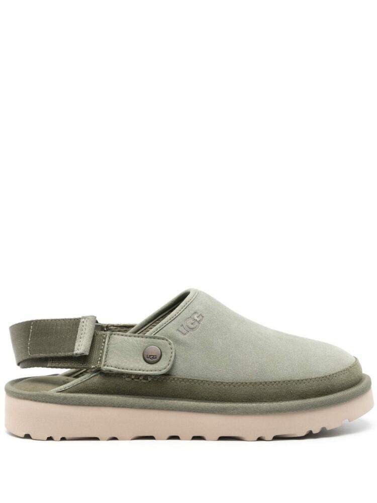 UGG Goldencoast suede clogs - Green Cover