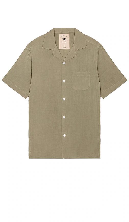 OAS Plain Shirt in Olive Cover