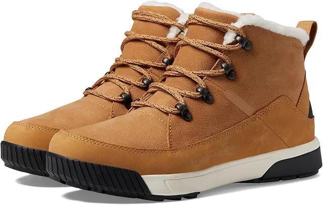 The North Face Sierra Mid Lace Waterproof (Almond Butter/TNF Black) Women's Shoes Cover