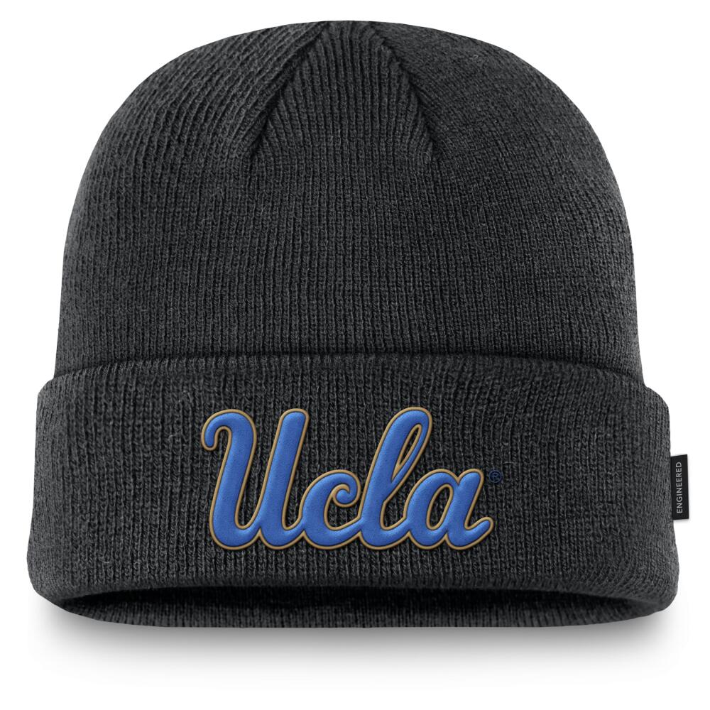 UCLA Bruins Sideline Terra Jordan College Cuffed Beanie in Black Cover