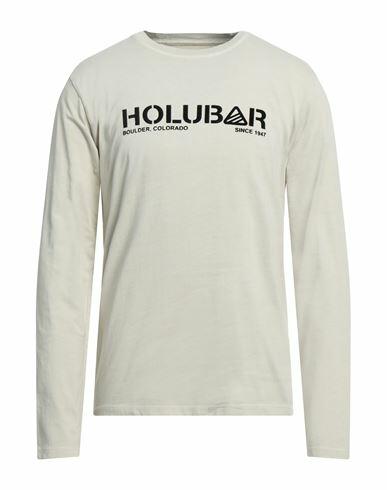 Holubar Man T-shirt Beige Cotton Cover