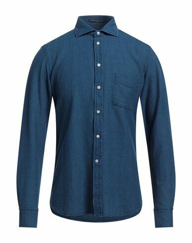 B. d.baggies Man Shirt Blue Cotton Cover