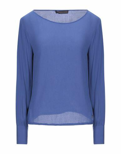 Trussardi Jeans Woman Top Blue Viscose Cover