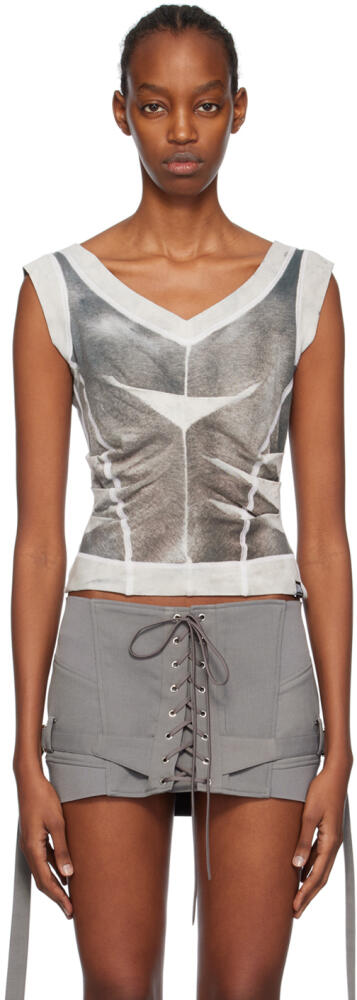 KNWLS Gray Raze Tank Top Cover