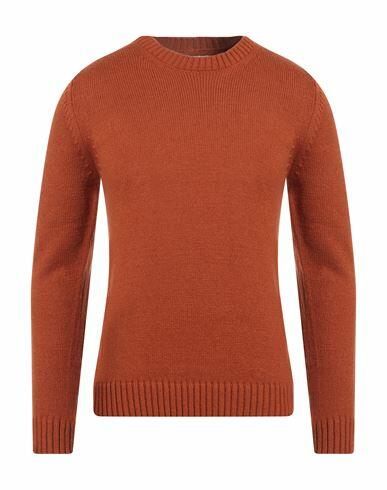 Markup Man Sweater Rust Acrylic, Wool Cover