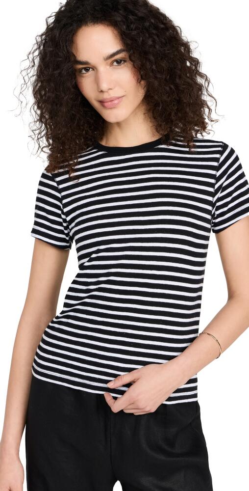 La Ligne Striped Molly Tee Black/White Cover