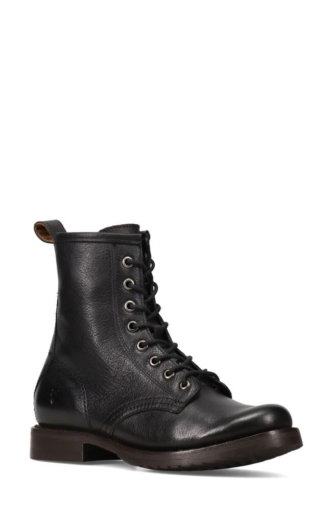 Frye Veronica Flex Combat Boot in Black - Cubana Cover