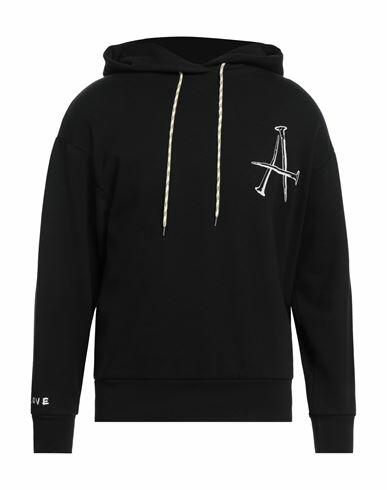 Aries Man Sweatshirt Black Cotton Cover