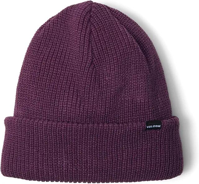 Volcom Snow Sweep Lined Beanie (Blackberry) Cold Weather Hats Cover