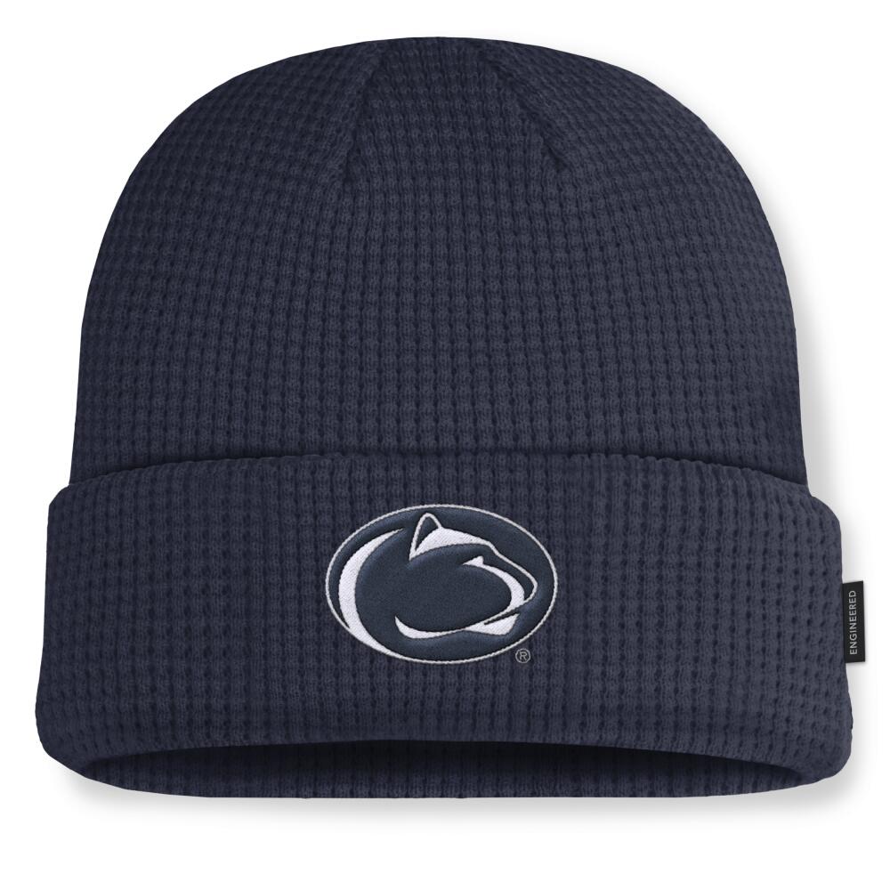 Penn State Nittany Lions Sideline Terra Nike Unisex College Cuffed Beanie in Blue Cover