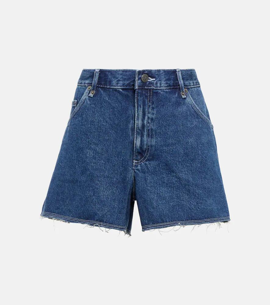 A. P.C. Johnny mid-rise denim shorts Cover