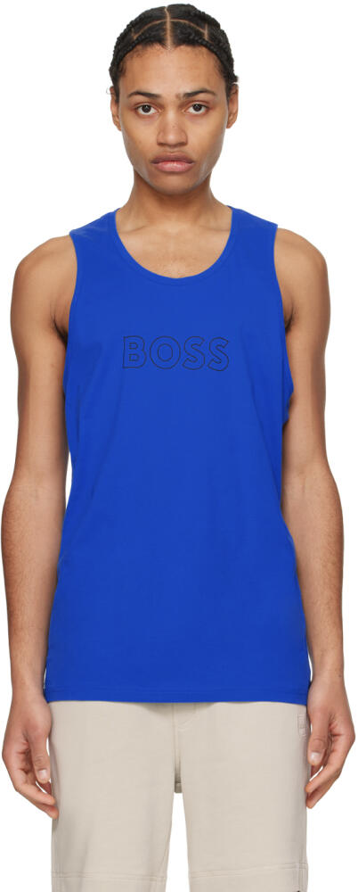 BOSS Blue Outline Tank Top Cover