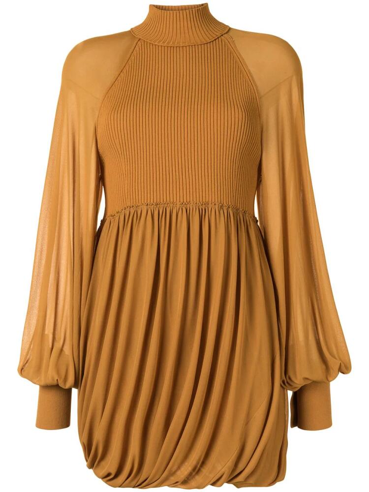 Proenza Schouler rib knit detail blouse - Neutrals Cover