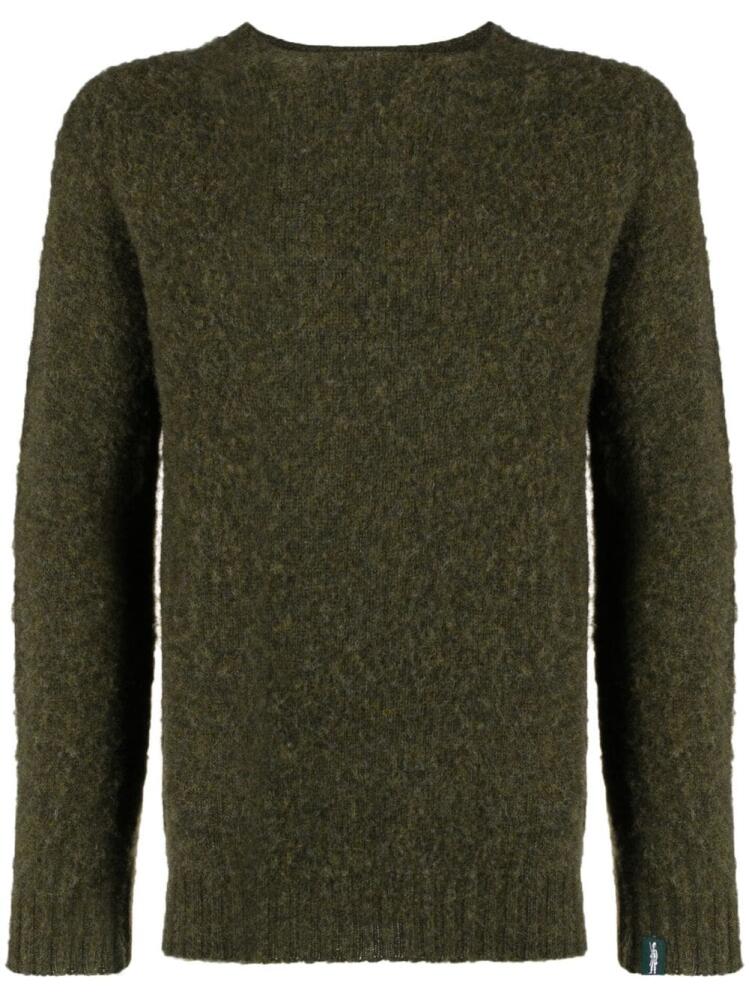 Mackintosh Hutchins crew-neck wool sweater - Green Cover