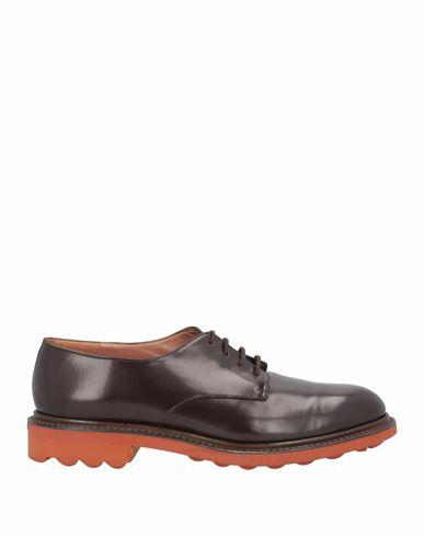 Robert Clergerie Woman Lace-up shoes Cocoa Leather Cover