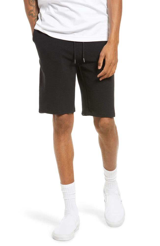 BP. Ottoman Knit Drawstring Shorts in Black Cover