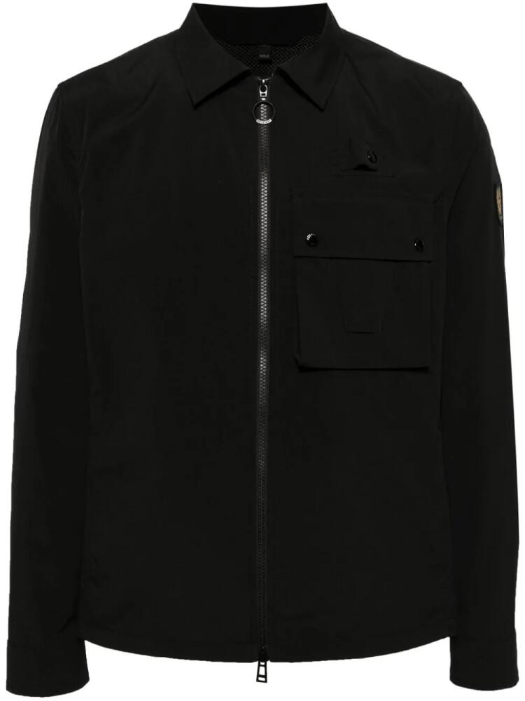 Belstaff Castmaster zip-up shirt jacket - Black Cover