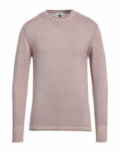 Paolo Pecora Man Sweater Pastel pink Virgin Wool Cover