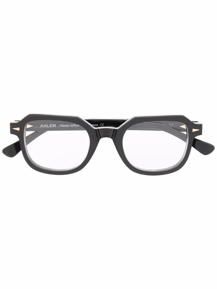 Ahlem Saint Dominique oval-frame glasses - Black Cover