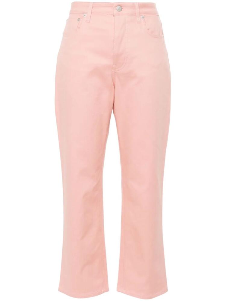 Fabiana Filippi mid-rise cropped jeans - Pink Cover