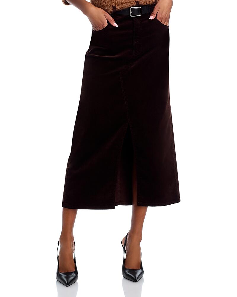 Frame The Corduroy Midi Skirt Cover