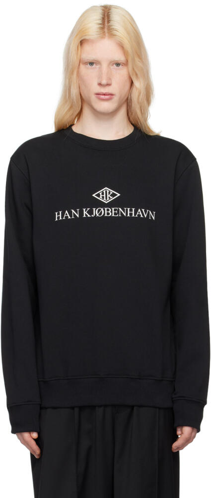 Han Kjobenhavn Black Bonded Sweatshirt Cover