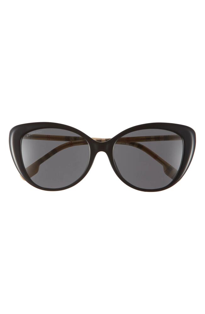 burberry 54mm Cat Eye Sunglasses in Black Cover