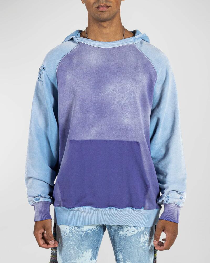 Alchemist Men's Throwback Faded Colorblock Hoodie Cover