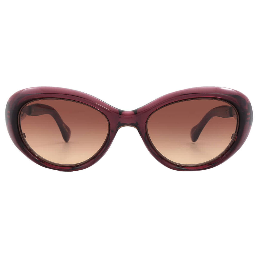 Mr. Leight Selma S Dark Cherry Gradient Cat Eye Ladies Sunglasses Cover