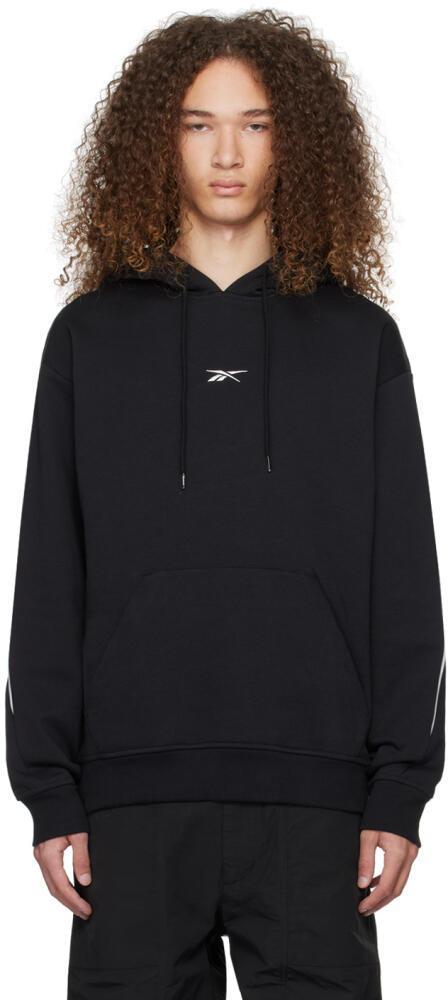 Reebok Classics Black Paneled Hoodie Cover