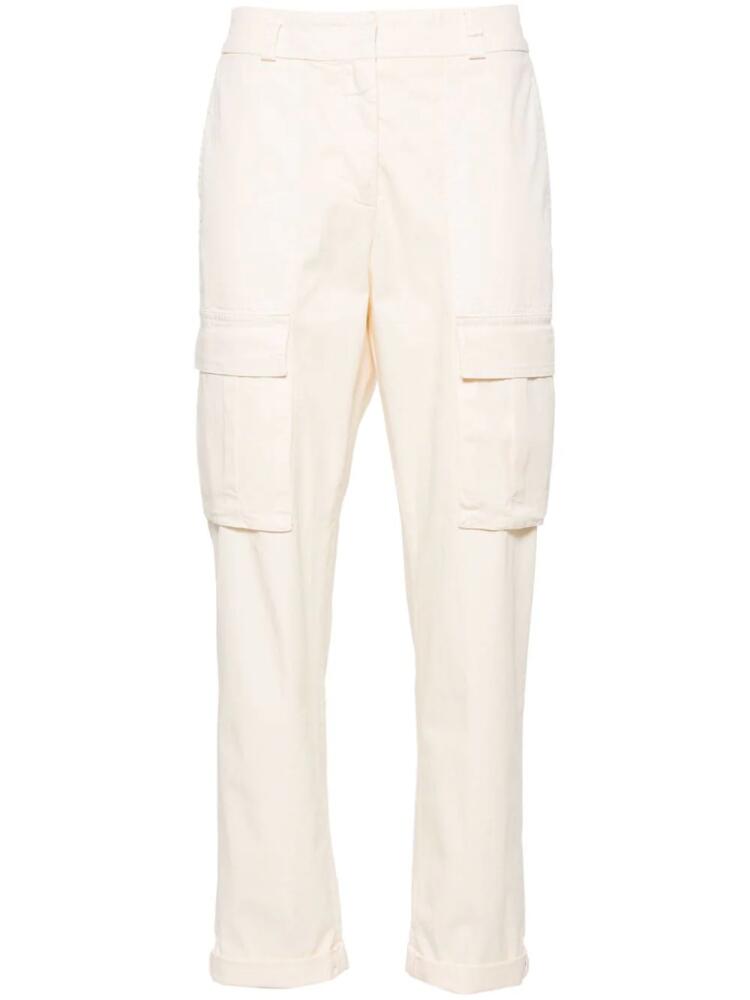 Peserico cropped cargo trousers - Yellow Cover