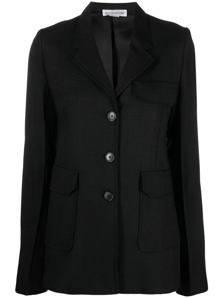 Victoria Beckham single-breasted tailored blazer - Black Cover